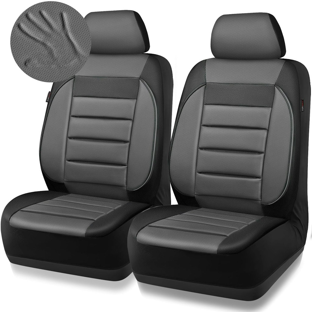 Car Pass 2-Piece Universal Fit Front Car Seat Covers Set: $39