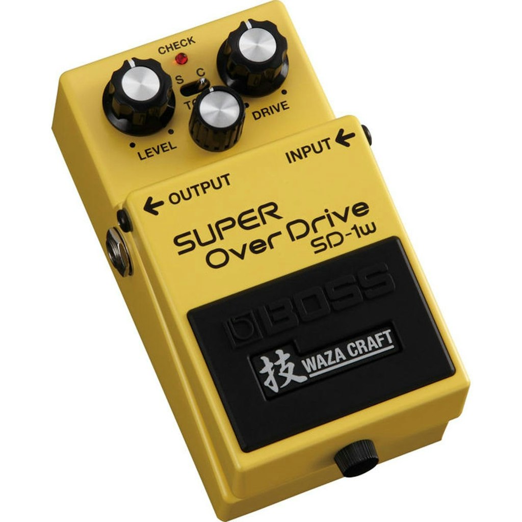 BOSS SD-1W Super Overdrive Waza Craft Special Edition Guitar Pedal: $130