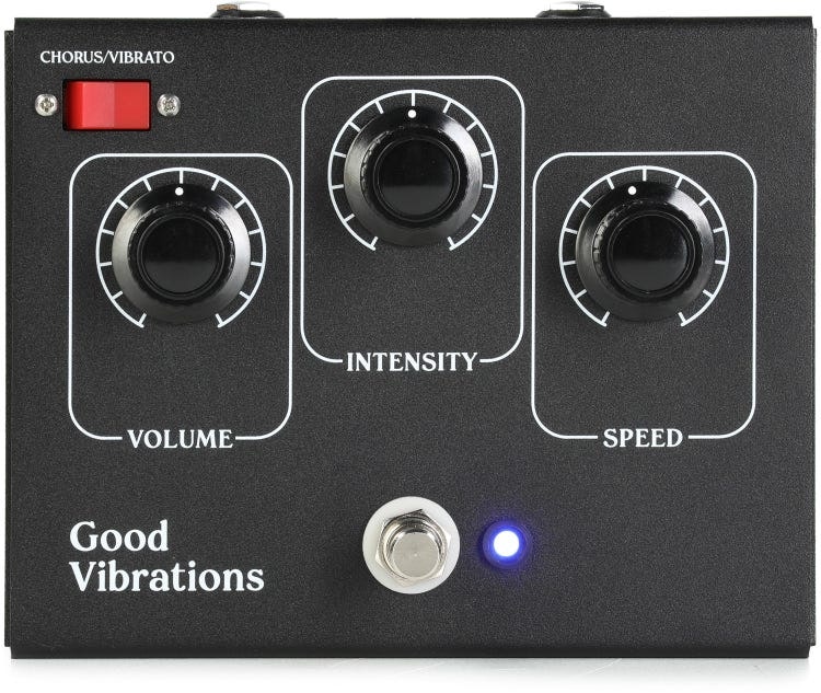 JHS Good Vibrations Chorus/Vibrato Pedal: $199