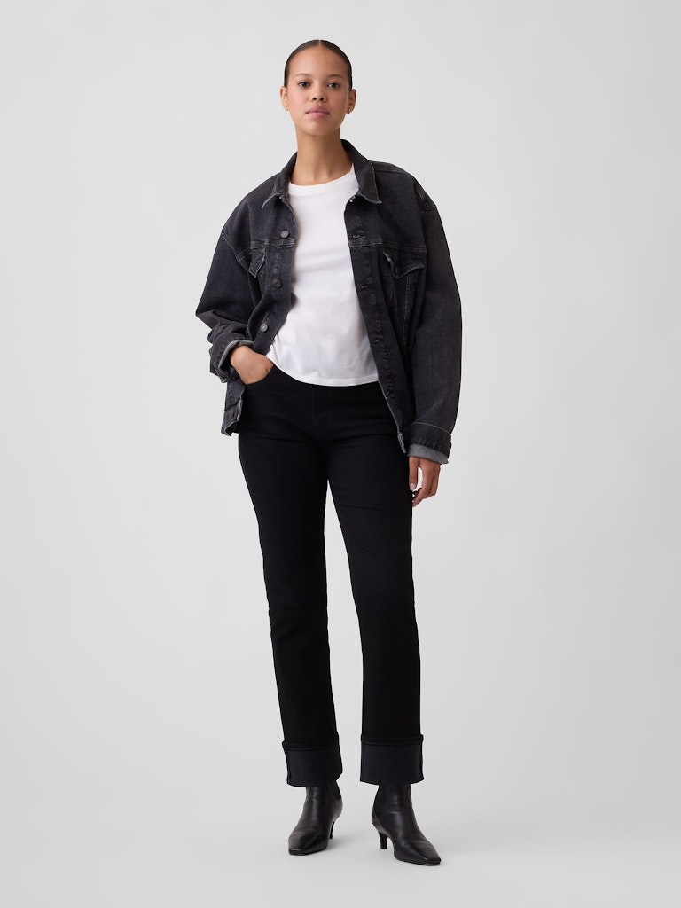 Curvy High Rise '90s Slim Straight Jeans: $39.99 Curvy High Rise '90s Slim Straight Jeans: $39.99