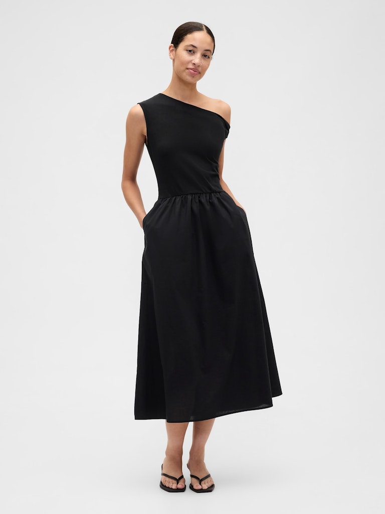 One-Shoulder Maxi Dress: $44.99 One-Shoulder Maxi Dress: $44.99