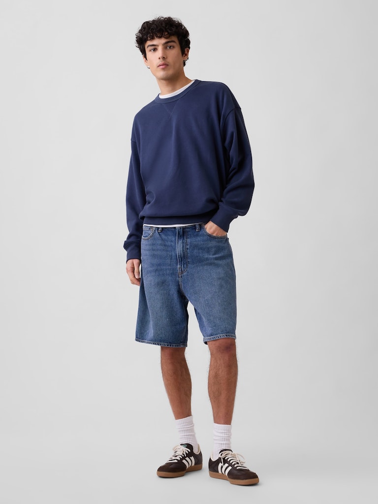 9-inch SuperSoft Loose Denim Shorts: $29.99 9-inch SuperSoft Loose Denim Shorts: $29.99