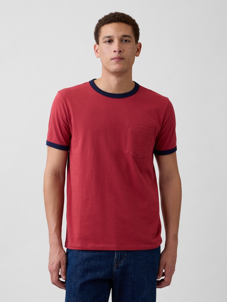 Everyday Soft Ringer Pocket T-Shirt: $16.99 Everyday Soft Ringer Pocket T-Shirt: $16.99