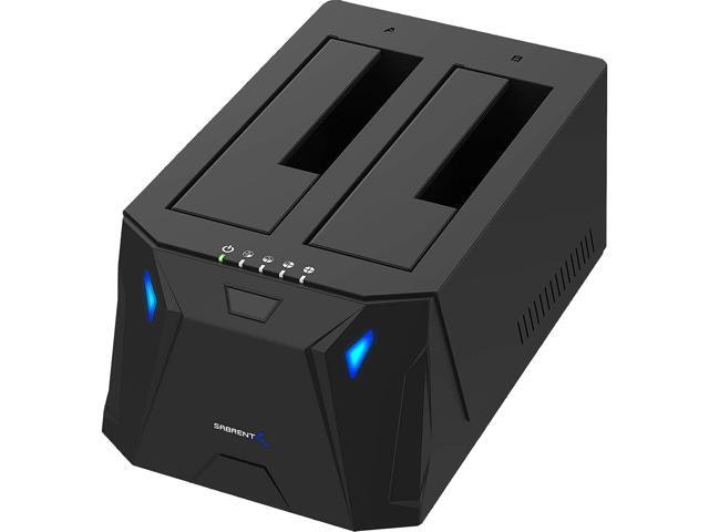 Sabrent Dual Bay USB 3.0 SATA External Hard Drive Docking Station: $46.95