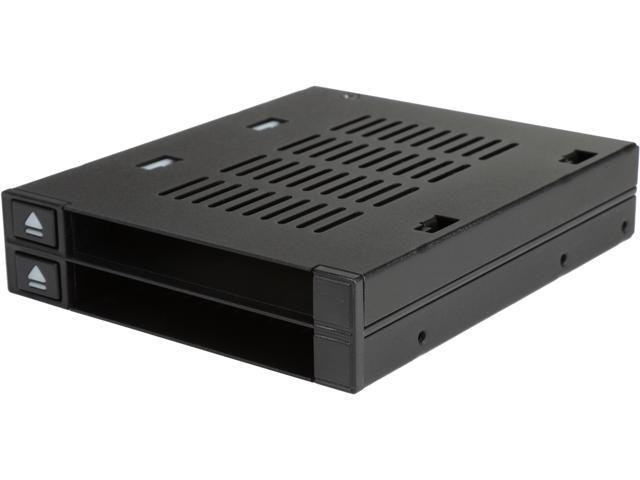 Icy Dock flexiDOCK MB522SP-B Dual Bay 2.5-inch to 3.5-inch SATA/SAS HDD/SSD Mobile Rack: $42.99 Icy Dock flexiDOCK MB522SP-B Dual Bay 2.5-inch to 3.5-inch SATA/SAS HDD/SSD Mobile Rack: $42.99
