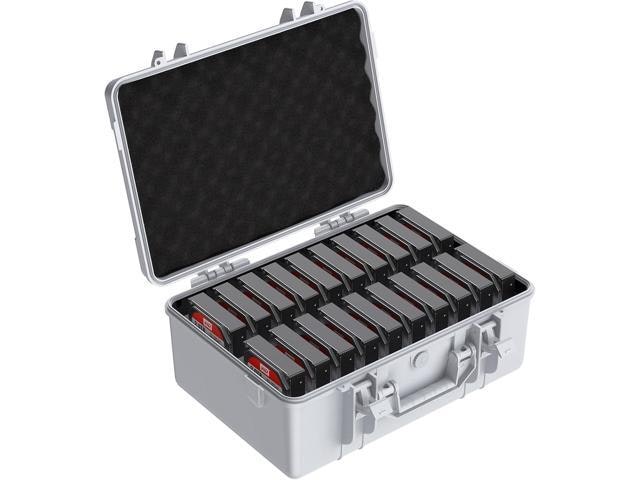 Orico 20-Bay 3.5-inch Hard Drive Storage Case: $69.99