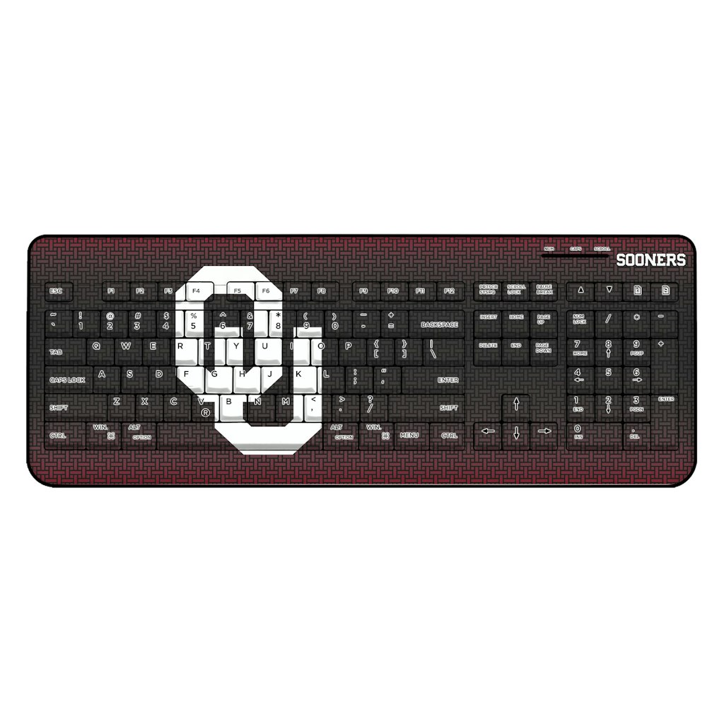 Keyscaper Oklahoma Sooners Wireless Keyboard: $89.99 Keyscaper Oklahoma Sooners Wireless Keyboard: $89.99