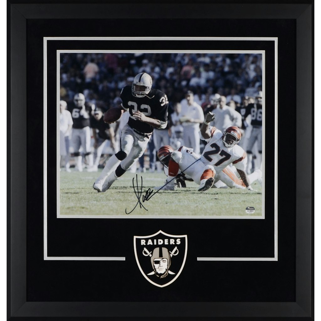 Marcus Allen Autographed Las Vegas Raiders 16x20 Framed Photograph: $259.99 Marcus Allen Autographed Las Vegas Raiders 16x20 Framed Photograph: $259.99