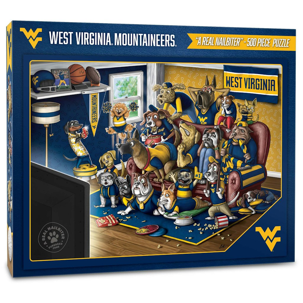 West Virginia Mountaineers 500-Piece 18'' x 24'' Puzzle: $31.99 West Virginia Mountaineers 500-Piece 18'' x 24'' Puzzle: $31.99