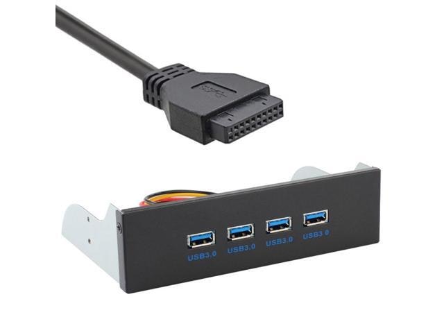 5.25-Inch USB 3.0 4-Port Front Panel Hub: $25.68 5.25-Inch USB 3.0 4-Port Front Panel Hub: $25.68
