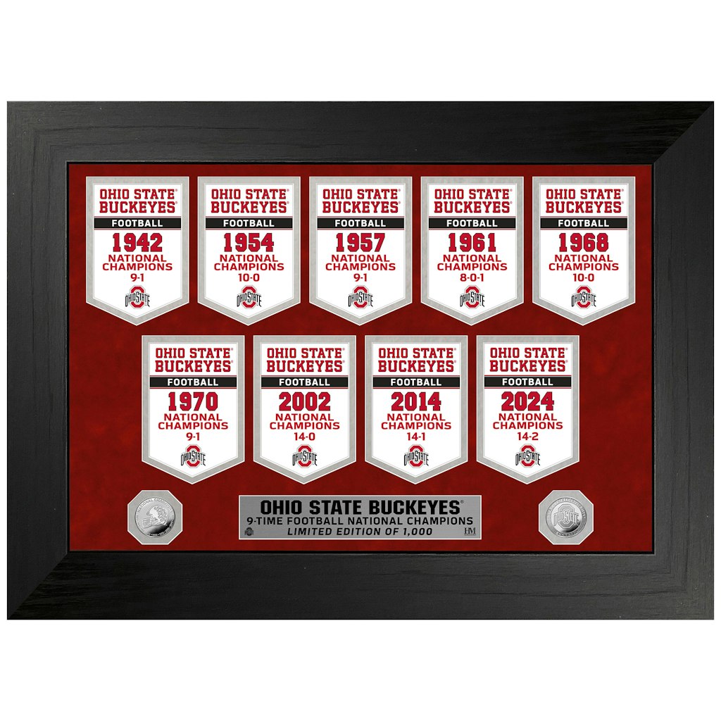 Highland Mint Ohio State Buckeyes 12" x 15" National Champions Photo Mint: $199.99 Highland Mint Ohio State Buckeyes 12" x 15" National Champions Photo Mint: $199.99