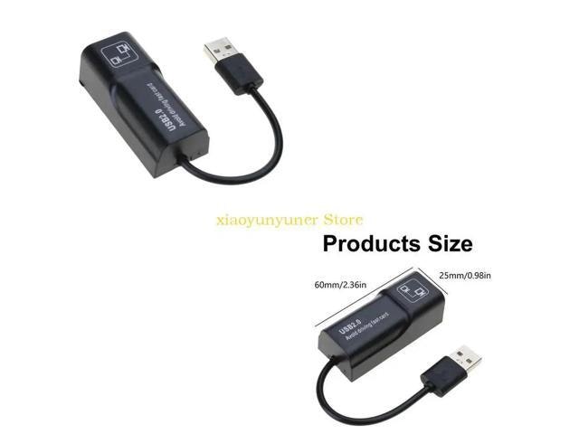 USB to Ethernet Adapter 100Mbps RJ45: $15.75 USB to Ethernet Adapter 100Mbps RJ45: $15.75