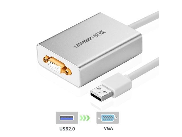 USB to VGA External Video Graphics Adapter: $49.96 USB to VGA External Video Graphics Adapter: $49.96