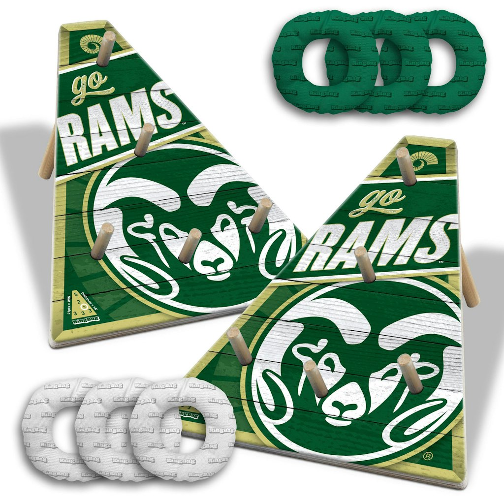 Colorado State Rams 20" x 23" Ring Toss Game: $99.99 Colorado State Rams 20" x 23" Ring Toss Game: $99.99