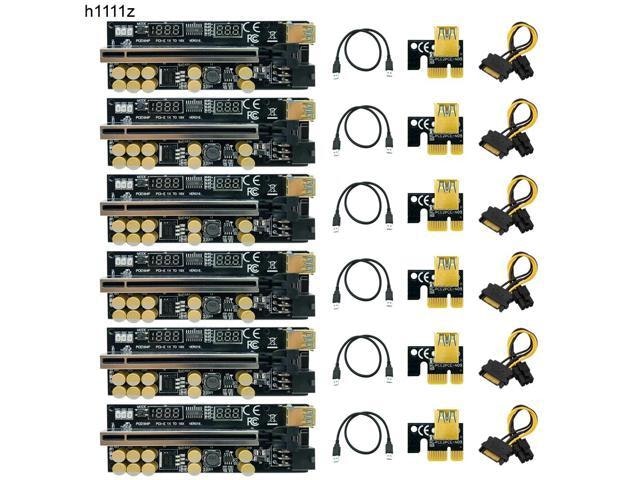 PCIe X16 Riser Card 6-Pack: $78.84 PCIe X16 Riser Card 6-Pack: $78.84