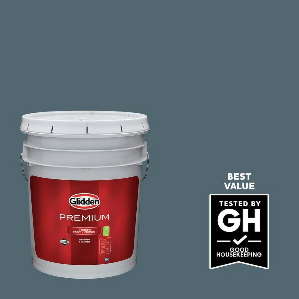 PPG 5-Gallon Silent Night Satin Interior Latex Paint: $151