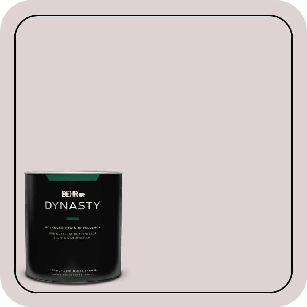 Behr 1-Quart Mauve Mist Semi-Gloss Interior Paint and Primer: $34.98