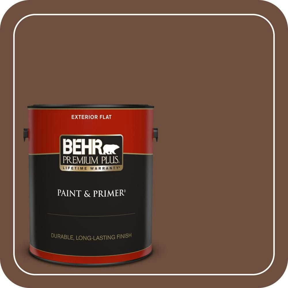 Behr 1-Gallon Brown Velvet Flat Exterior Paint and Primer: $47.98