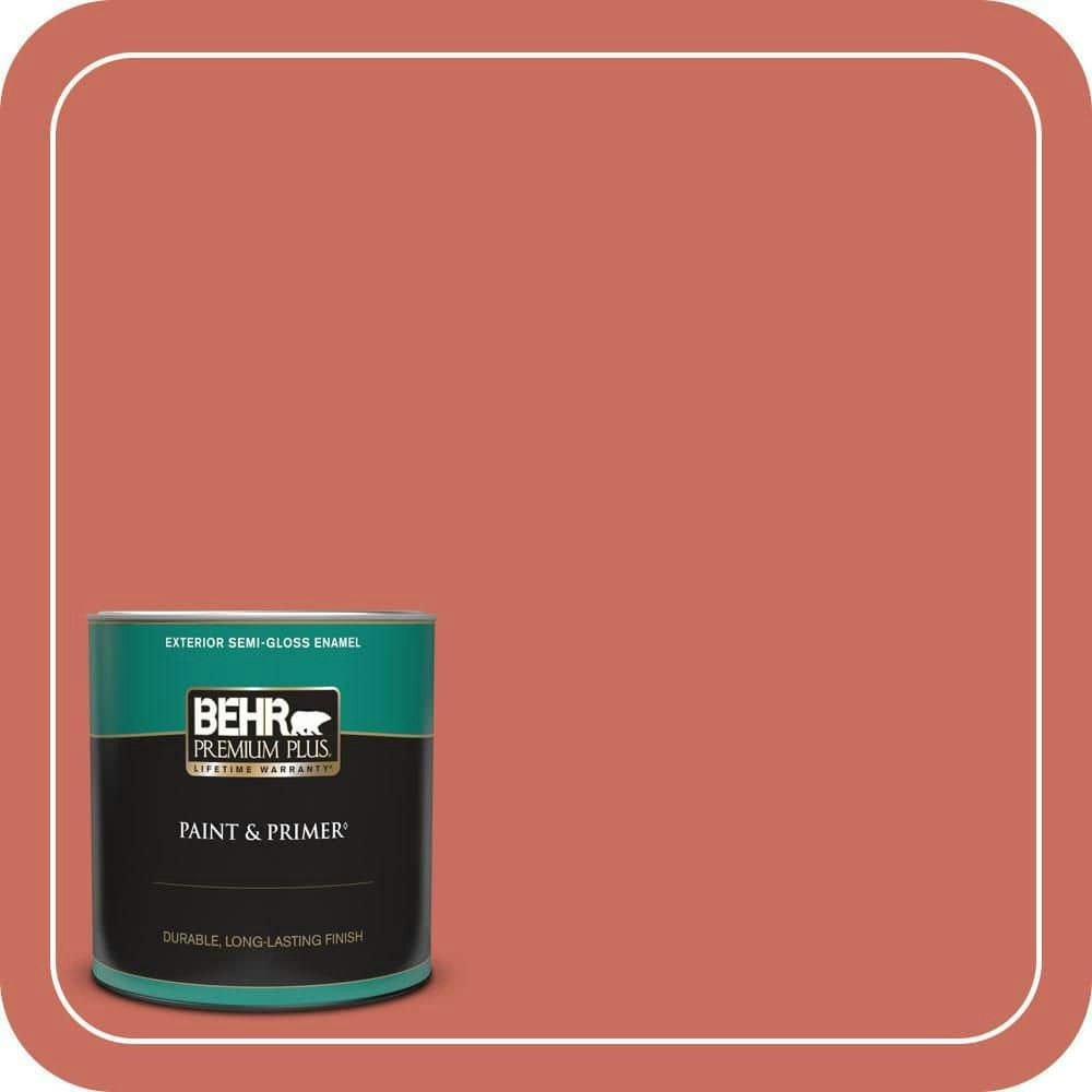 Dash of Curry Semi-Gloss Enamel Exterior Paint & Primer 1-Quart: $25.98