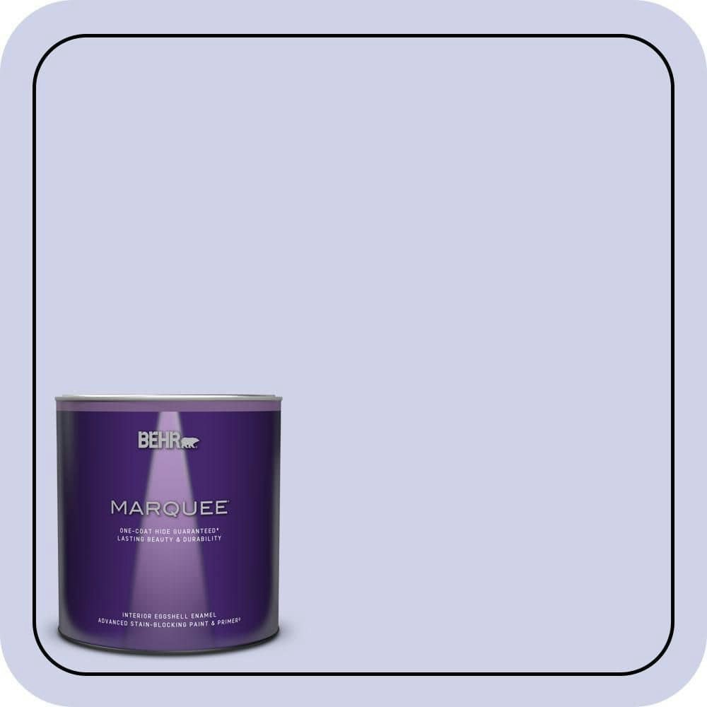 Behr Artistic Violet Eggshell Interior Paint & Primer 1-Quart: $27.98 Behr Artistic Violet Eggshell Interior Paint & Primer 1-Quart: $27.98