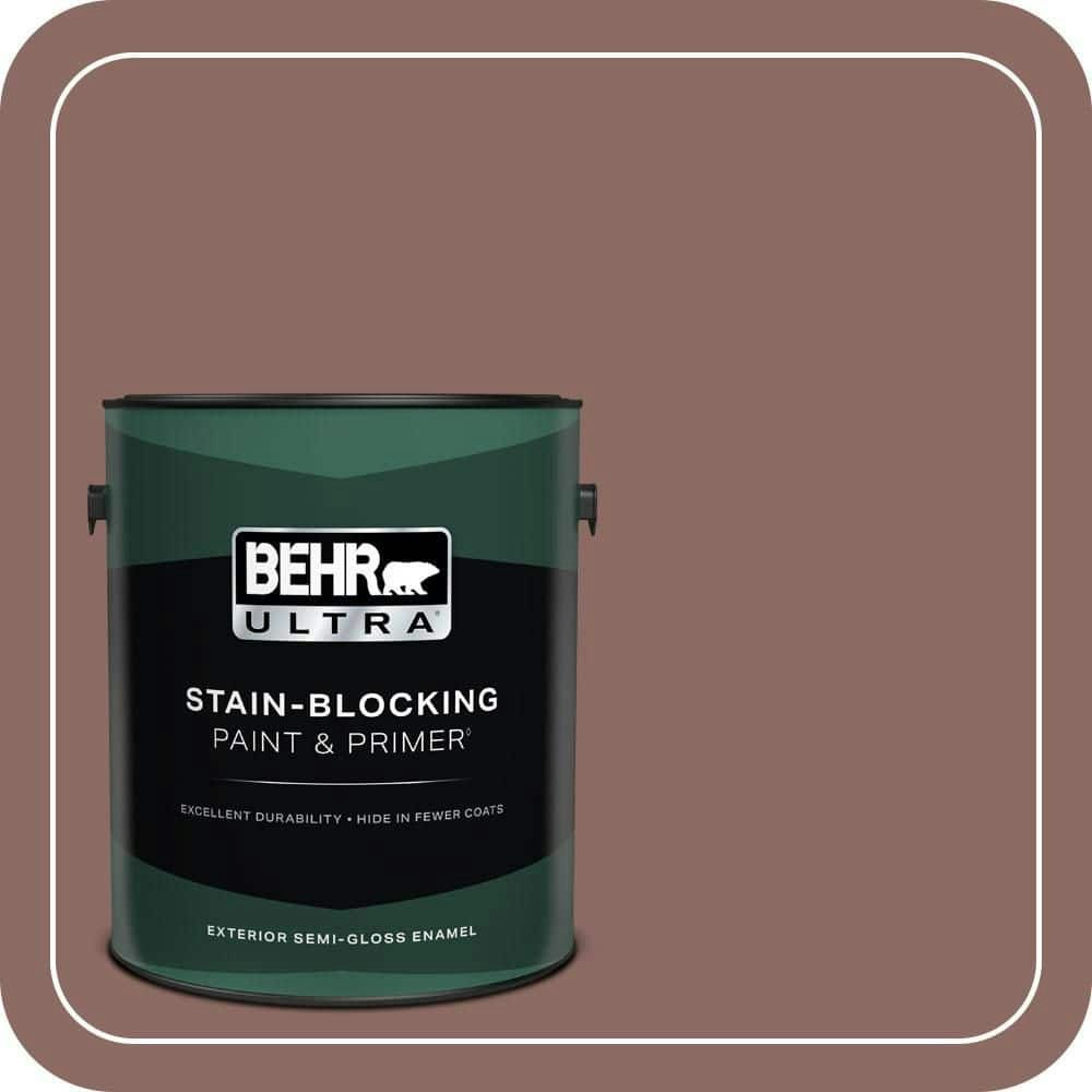 Behr #700B-5 Red Stone Semi-Gloss Exterior Paint and Primer 1-Gallon: $61.98 Behr #700B-5 Red Stone Semi-Gloss Exterior Paint and Primer 1-Gallon: $61.98