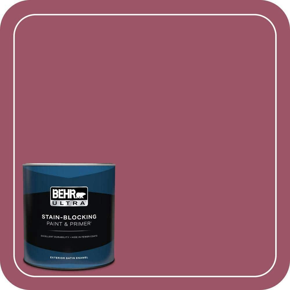 Mission Wildflower Satin Enamel Exterior Paint & Primer 1-Quart: $29.98 Mission Wildflower Satin Enamel Exterior Paint & Primer 1-Quart: $29.98