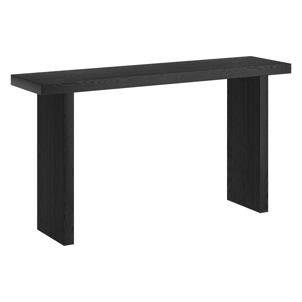 Hudson and Canal Bromham 55-inch Fluted Console Table: $249.99 Hudson and Canal Bromham 55-inch Fluted Console Table: $249.99