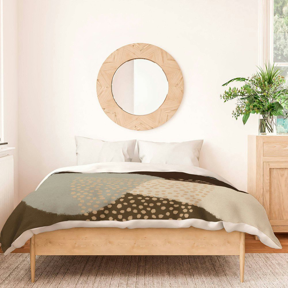 Deny Designs Twin/Twin XL Abstract Cotton Duvet & Sham 2-Piece Set: $213.99