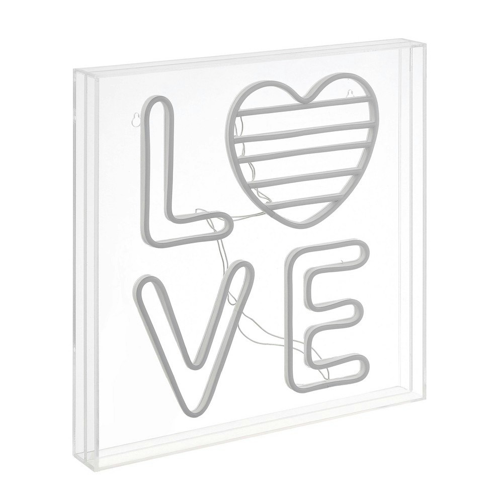 Jonathan Y 15-inch Love Square LED Neon Light: $67.99 Jonathan Y 15-inch Love Square LED Neon Light: $67.99