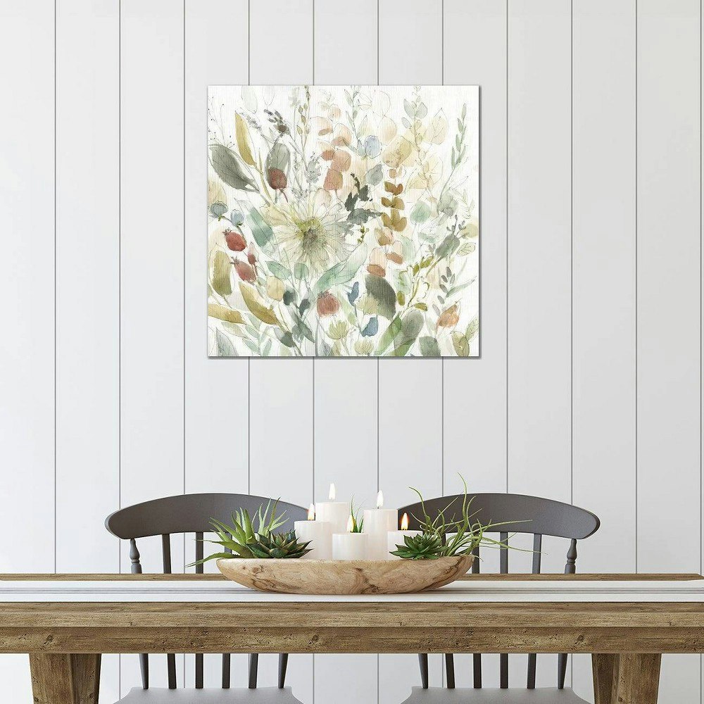 iCanvas 26"x26" Wildflower Garden Canvas Print Wall Art: $79.99 iCanvas 26"x26" Wildflower Garden Canvas Print Wall Art: $79.99