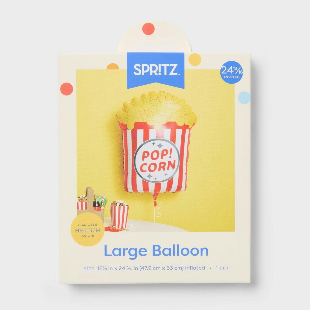 Spritz Popcorn Shaped Foil Balloon: $8 Spritz Popcorn Shaped Foil Balloon: $8