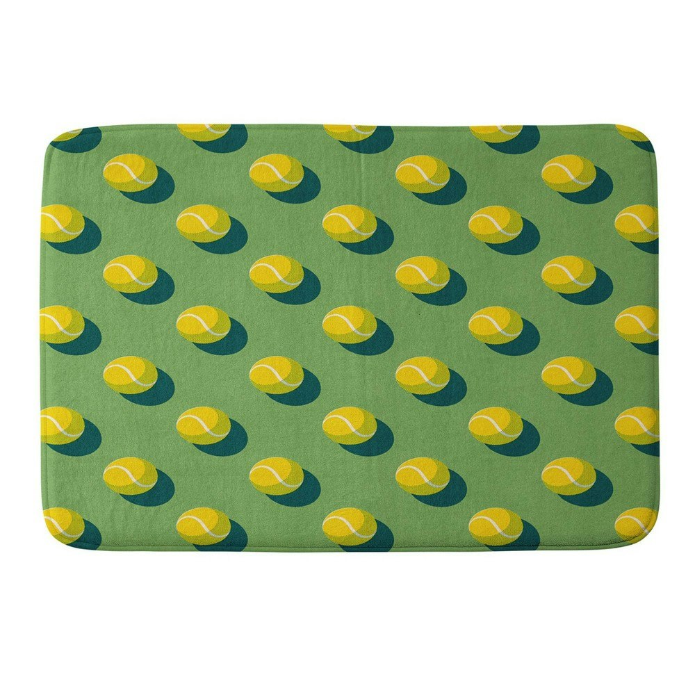 Deny Designs Daniel Coulmann Tennis Court Memory Foam Bath Mat: $65.99