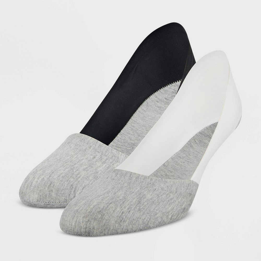 Peds Women's Extended Size Cotton Unseen Liner Socks 2-Pack: $5.50