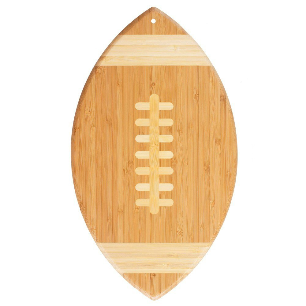 Totally Bamboo Football Serving Board: $24.99 Totally Bamboo Football Serving Board: $24.99
