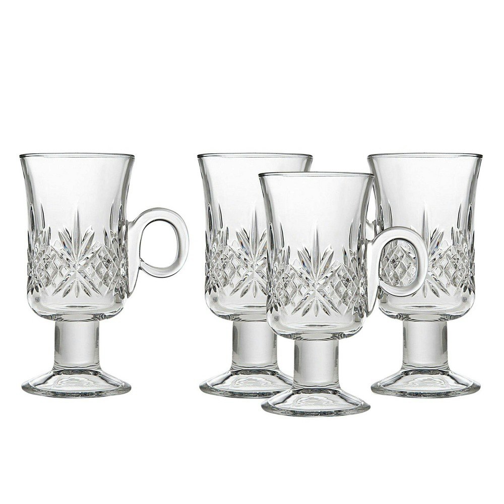 Godinger Dublin Crystal Irish Coffee Mugs 4-Pack: $28.49