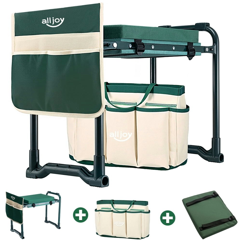 Alljoy Foldable Garden Kneeler and Seat: $45.99 Alljoy Foldable Garden Kneeler and Seat: $45.99