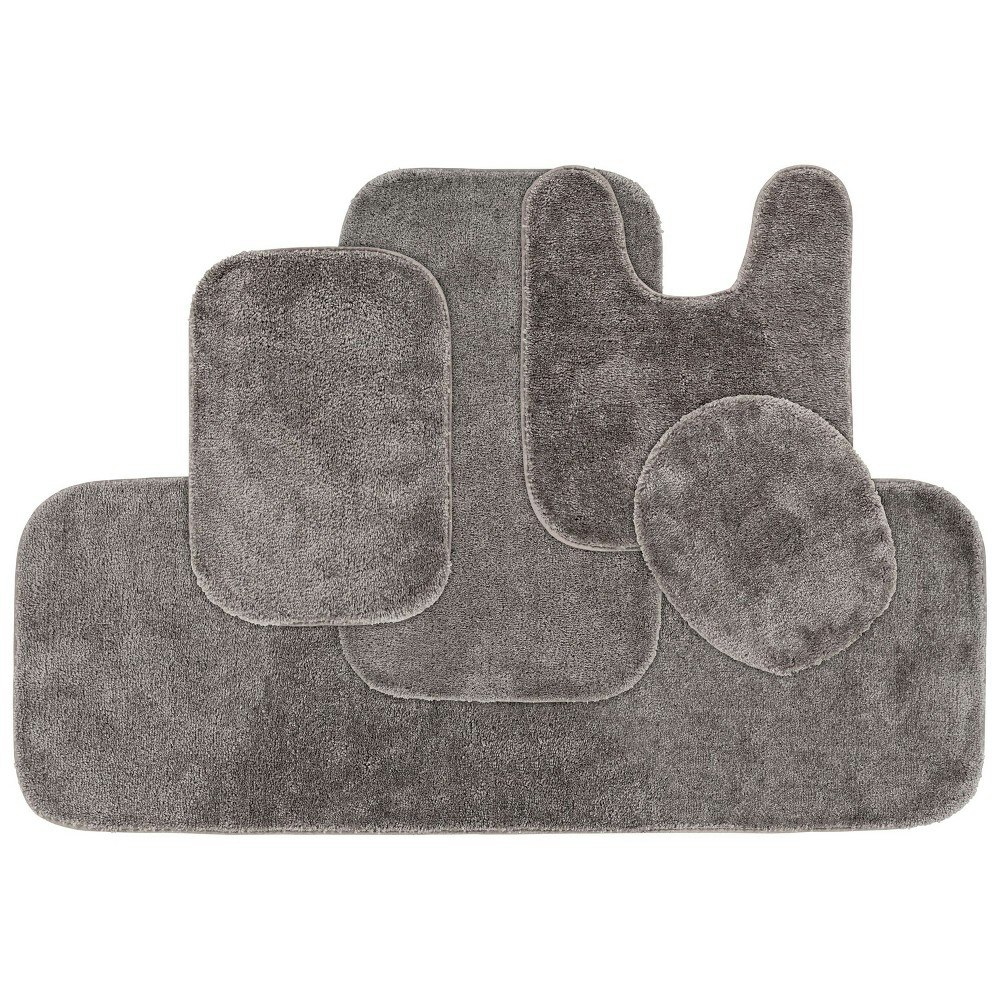 Garland Rug 5-Piece Traditional Nylon Bathroom Rug Set: $55.99 Garland Rug 5-Piece Traditional Nylon Bathroom Rug Set: $55.99