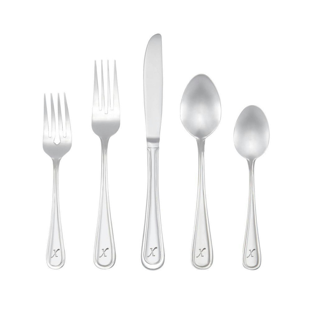 RiverRidge Marina 46-Piece Personalized Flatware Set: $72.99 RiverRidge Marina 46-Piece Personalized Flatware Set: $72.99