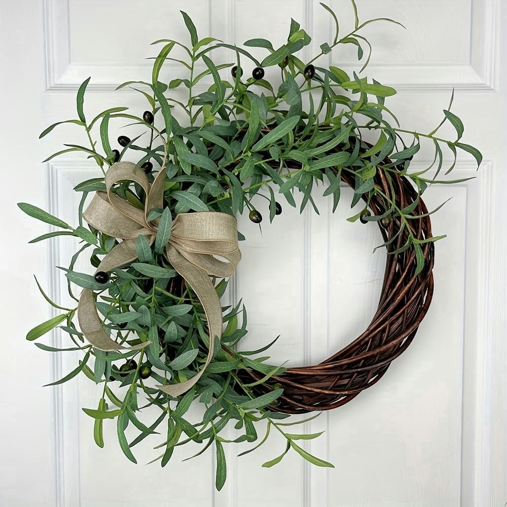 20-Inch Artificial Olive Wreath: $21.10 20-Inch Artificial Olive Wreath: $21.10
