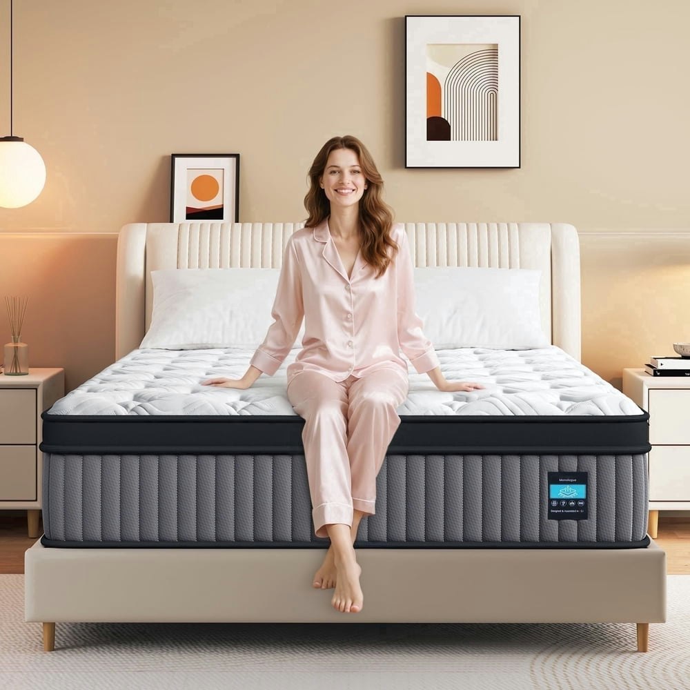 Sleepmax Veluna 12-Inch Firm Queen Hybrid Mattress: $210.99 Sleepmax Veluna 12-Inch Firm Queen Hybrid Mattress: $210.99