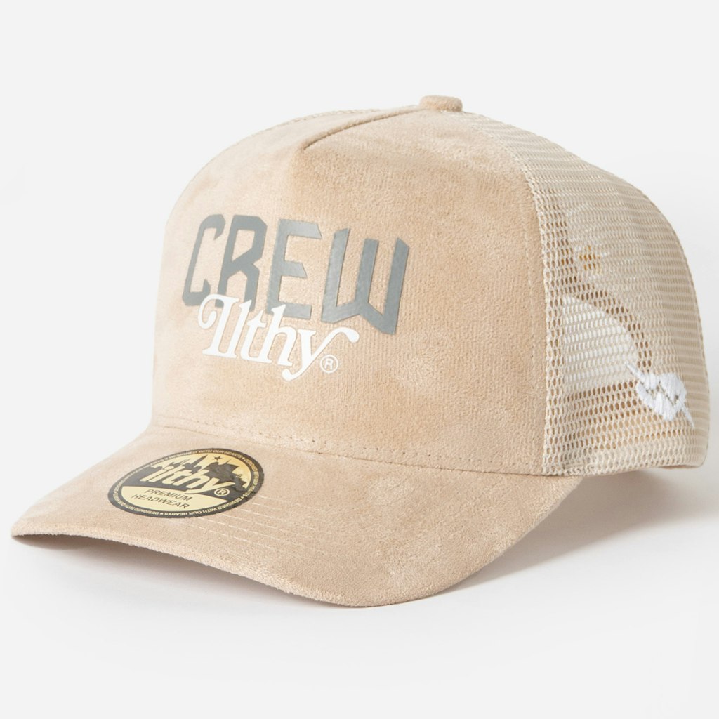 ILTHY x Columbus Crew Premium Suede Trucker Hat: $59.99 ILTHY x Columbus Crew Premium Suede Trucker Hat: $59.99