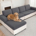 Eco-Ancheng Stretch Sofa Cushion Cover 3-Pack for $18 + free shipping w/ Prime