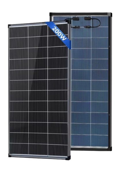 Bifacial 200W N-Type Monocrystalline 18V Solar Panel: $59