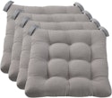 Mainstays Textured Chair Seat Pad 4-Pack for $10 + free shipping w/ $35