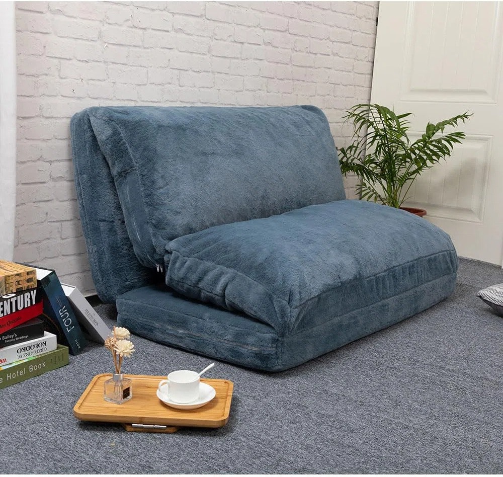 Trule Foam Bean Bag Lounger: $80 Trule Foam Bean Bag Lounger: $80