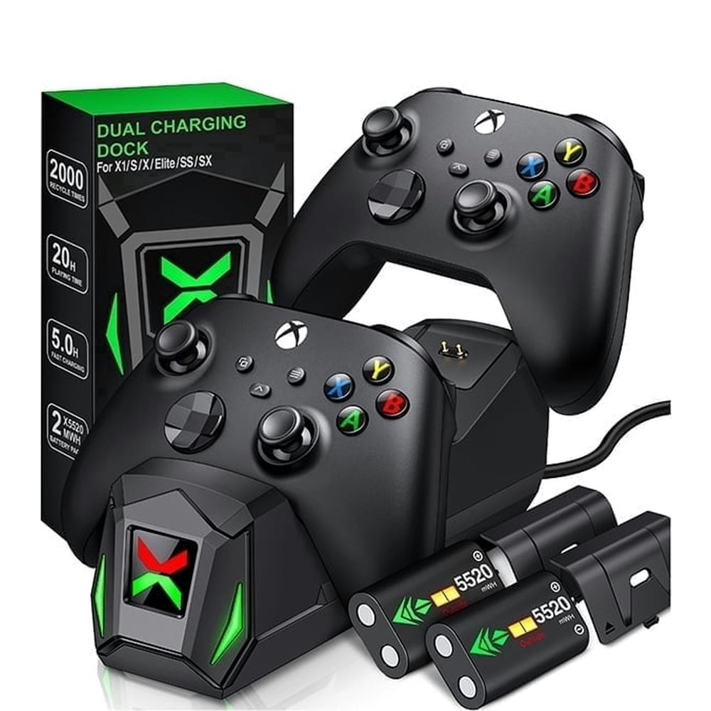 Beboncool Dual Controller Charging Station with 2 Rechargeable Battery Packs: $28.98 Beboncool Dual Controller Charging Station with 2 Rechargeable Battery Packs: $28.98