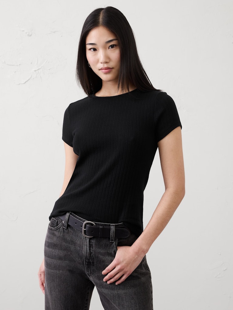 Pointelle Baby T-Shirt: $37.97