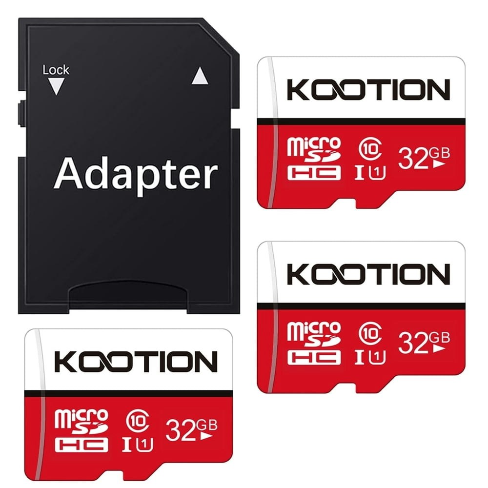 Kootion 32GB Class 10 Micro SDHC Memory Card 3-Pack: $27.89 Kootion 32GB Class 10 Micro SDHC Memory Card 3-Pack: $27.89