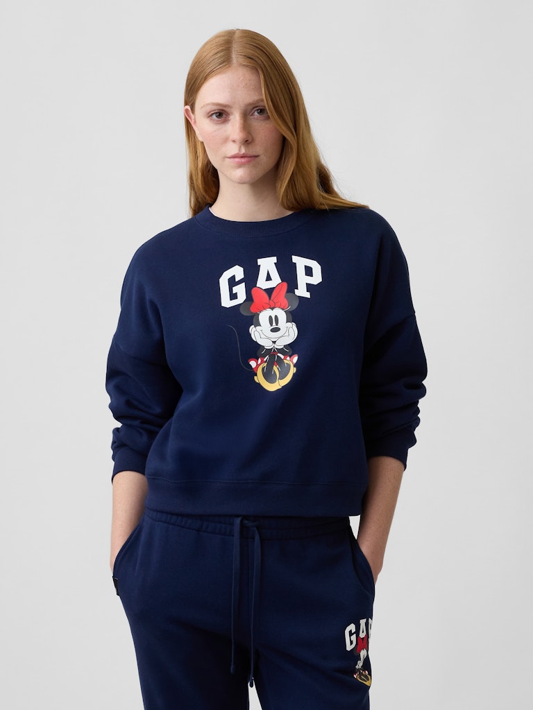 Gap x Disney Minnie Mouse Logo Sweatshirt: $29.99 Gap x Disney Minnie Mouse Logo Sweatshirt: $29.99