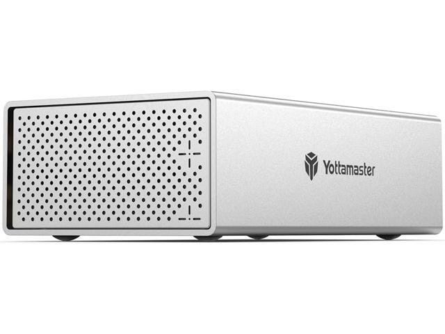 Yottamaster 2-Bay 3.5/2.5-Inch SATA Hard Drive Enclosure: $88.99 Yottamaster 2-Bay 3.5/2.5-Inch SATA Hard Drive Enclosure: $88.99